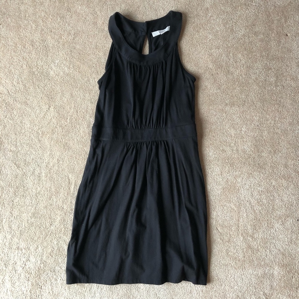 NWT LOFT cinched waist sleeveless dress